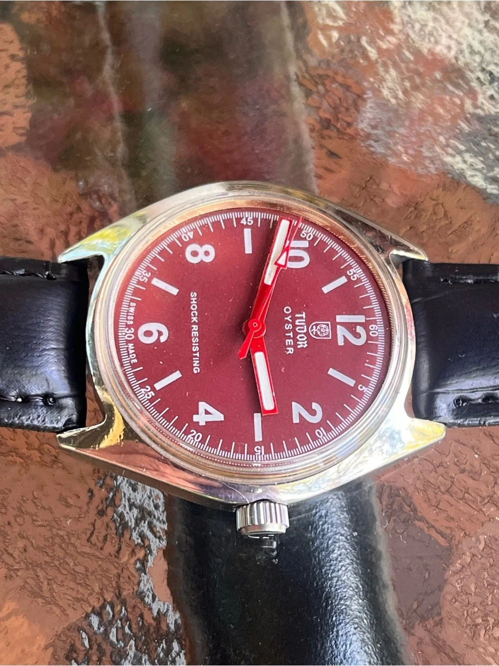 Classic Mens Tudor Manual Wind Wristwatch